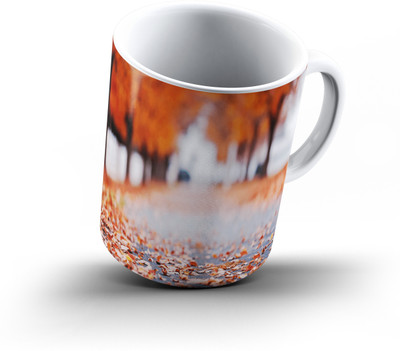 

Ucard Autumn Road946 Bone China, Ceramic, Porcelain Mug(325 ml)