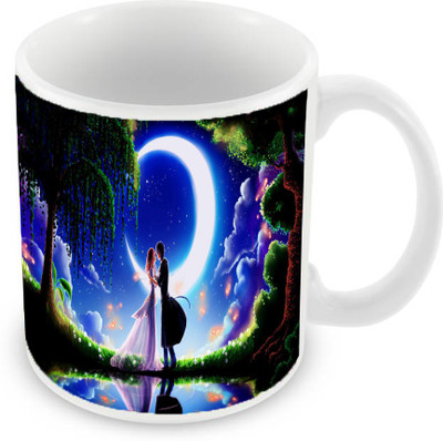 Sleep Nature's SN-MG-953 Ceramic Mug(350 ml), Multicolor