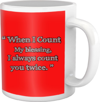 28% OFF on TIED RIBBONS Best Gifts for Valentine Day Coffee Ceramic Coffee Mug(350 ml)