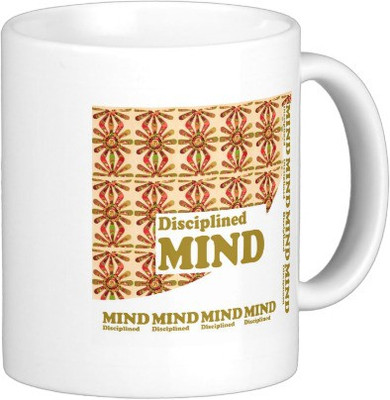 

Exoctic Silver MUG132 Ceramic Mug(250 ml), White