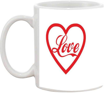 

Tia Creation Best Love - 1020 Ceramic Mug(330 ml)