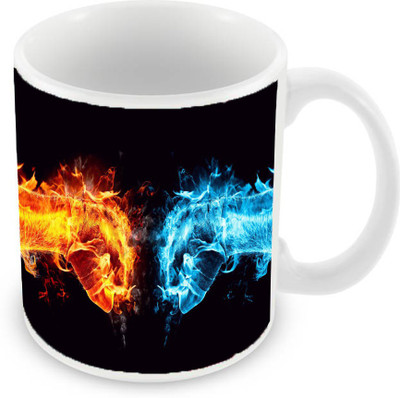 

Sleep Nature's SN-MG-1003 Ceramic Mug(350 ml), Multicolor