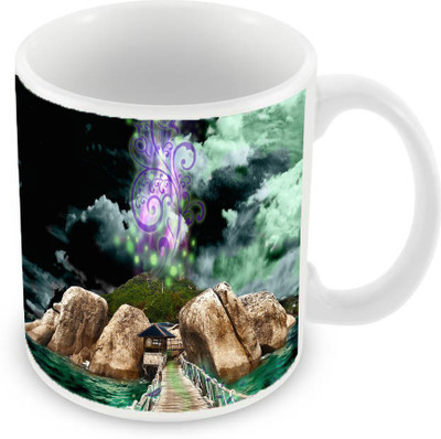 

Sleep Nature's SN-MG-671 Ceramic Mug(350 ml), Multicolor