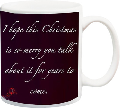 

ME&YOU 16- Gift for Friends/relatives Ceramic Mug(325 ml), Multicolor