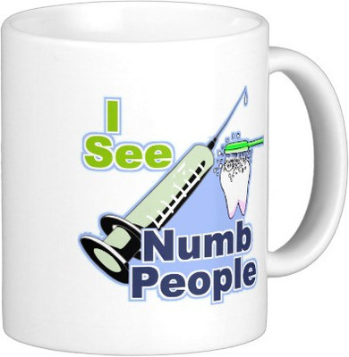 

Exoctic Silver Doctor Speaks A005 Ceramic Mug(350 ml), Multicolor