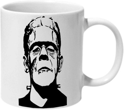 

Mooch Wale Frankie Frankenstein Ceramic Mug(325 ml), Multicolor