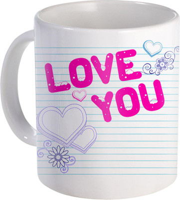 

SKY TRENDS Love Gifts For Your Special Valentine For Girlfriend Boyfriend Wounderful Wife Husband Friend Anniversary Birthday Design042 Ceramic Mug(325 ml), White