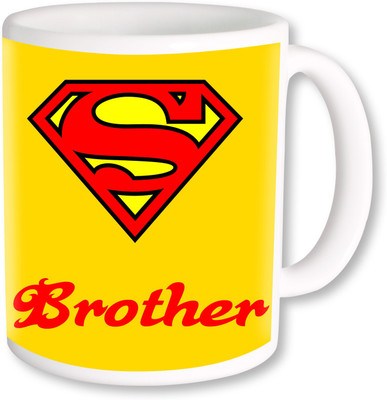 

PhotogiftsIndia Super Brother 1 Ceramic Mug(325 ml), Multicolor