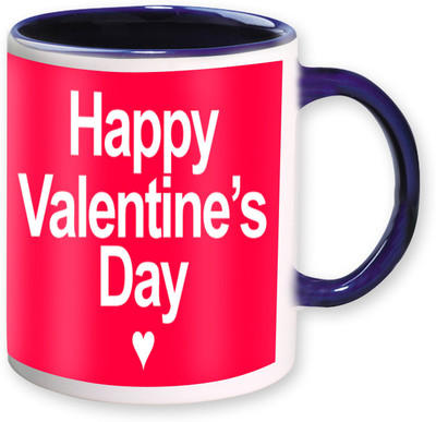

Heyworlds happy valentine day gifts 015 Ceramic Mug(325 ml), Multicolor