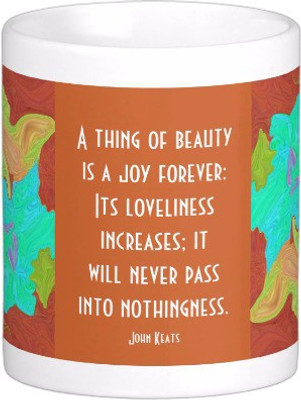 

Exoctic Silver All Occasion 0281 Ceramic Mug(300 ml), Multicolor