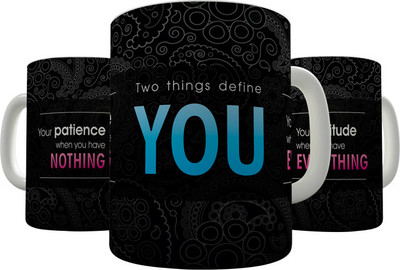 

Shaildha GD_014_015 Ceramic Mug(350 ml), Multicolor