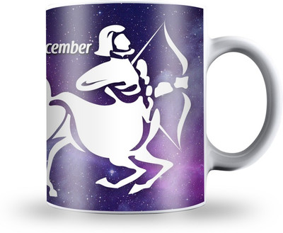 

Presto SAGITTARIUS Zodiac Sign Gift Coffee Ceramic Mug(330 ml), White