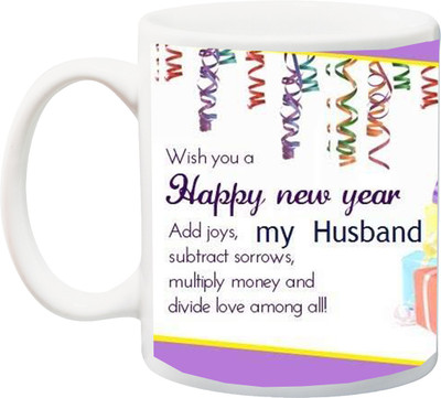 

ME&YOU Gift for Happy new year;mom and dad Thanks for beleving in me even when I kept blaming you printed Ceramic Mug(325 ml), Multicolor