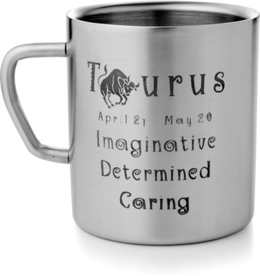 15% OFF on MOSAIC Zodiac - Taurus Stainless Steel Coffee Mug(300 ml) 15% OFF on MOSAIC Zodiac - Taurus Stainless Steel Coffee Mug(300 ml)