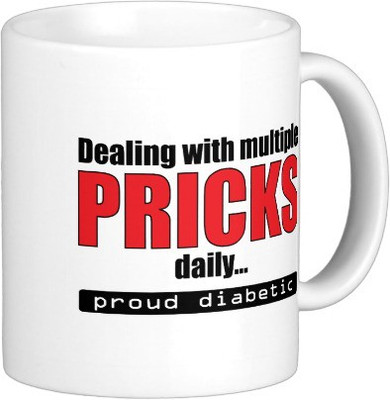 

Exoctic Silver Salute to ur Fighting Spirit A001 Ceramic Mug(350 ml), Multicolor