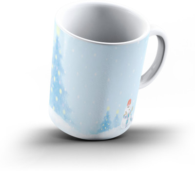 

Ucard Christmas852 Bone China, Ceramic, Porcelain Mug(325 ml)
