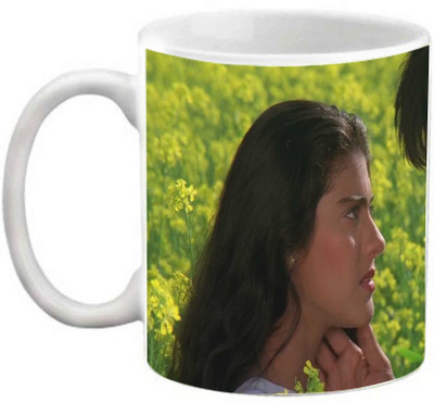 

EFW Shahrukh Khan - Kajol (Series 1) Printed Coffee Ceramic Mug(325 ml)
