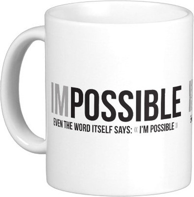 

Exoctic Silver MUG59 Ceramic Mug(250 ml), White