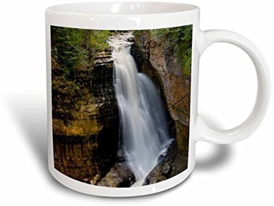 

3dRose Michigan, Upper Peninsula. Miners Waterfalls Us23 Bja0124 Jaynes Gallery Ceramic, 11 oz, White Ceramic Mug(60 ml), Multicolor
