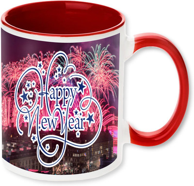 

Heyworlds new year gifts 001 Ceramic Mug(325 ml), Multicolor