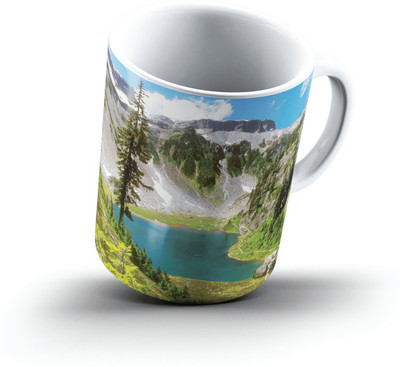 

Ucard Landscape1472880 Bone China, Ceramic, Porcelain Mug(325 ml), Multicolor
