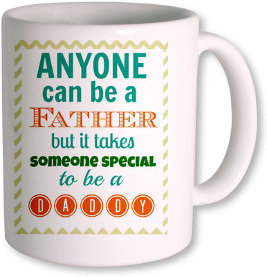 

PhotogiftsIndia HFDCM080 Ceramic Mug(350 ml), White