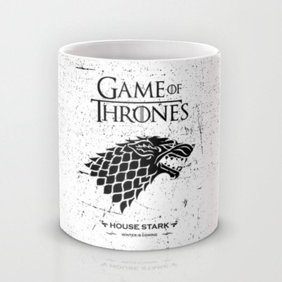 Astrode Game Of Thrones House Stark 04 Ceramic Coffee Mug(325 ml)