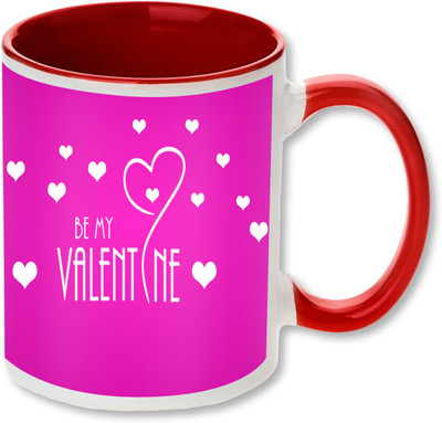 

Heyworlds be my valentine gifts 001 Ceramic Mug(325 ml), Multicolor