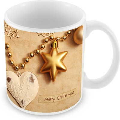 

Sleep Nature's SN-MG-1136 Ceramic Mug(350 ml), Gold