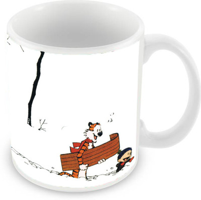 

Sleep Nature's SN-MG-2155 Ceramic Mug(350 ml), White