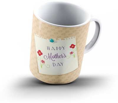 

Ucard Mothers Day412 Bone China, Ceramic, Porcelain Mug(325 ml), Multicolor
