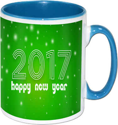 

Heyworlds new year gifts 0019 Ceramic Mug(325 ml), Multicolor
