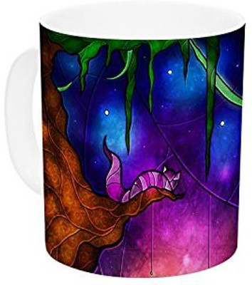 

Kess InHouse InHouse Mandie Manzano Fairy Tale Alice in Wonderland Ceramic Coffee, 11 oz, Multicolor Ceramic Mug(60 ml)