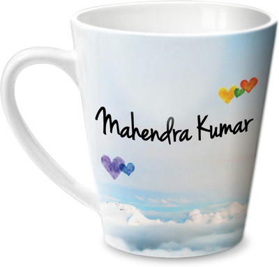 

Hot Muggs Simply Love You Mahendra Kumar Conical Ceramic Mug(350 ml)
