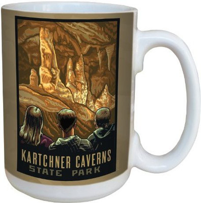 

Tree-Free Greetings Greetings lm43369 Vintage Kartchner Caverns State Park by Paul A. Lanquist Ceramic with Full-Sized Handle, 15-Ounce, Multicolored Ceramic Mug(60 ml), Multicolor