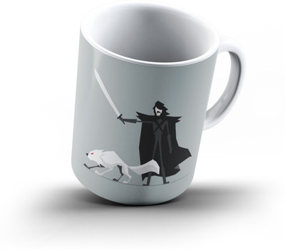 

Ucard Game Of Thrones732 Bone China, Ceramic, Porcelain Mug(325 ml)