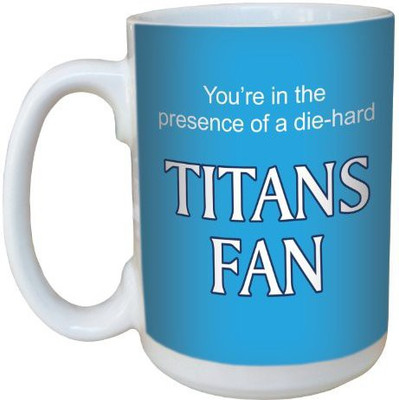 

Tree-Free Greetings Greetings lm44138 Titans Football Fan Ceramic with Full-Sized Handle, 15-Ounce Ceramic Mug(60 ml), Multicolor