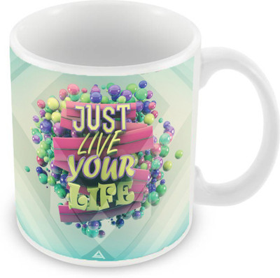 

Sleep Nature's SN-MG-2215 Ceramic Mug(350 ml), Multicolor