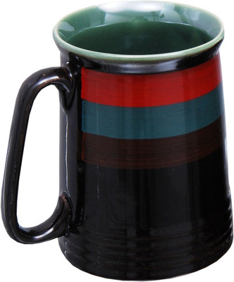 Indeasia Srijan ISC011 Ceramic Mug(350 ml), Multicolor