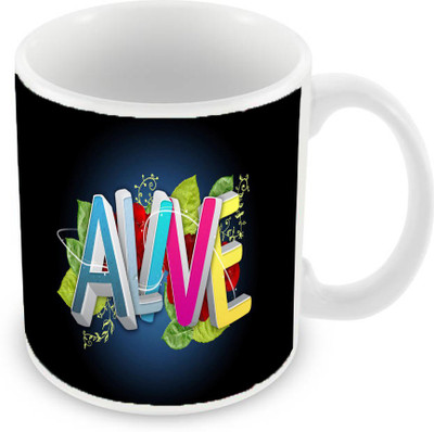 

Sleep Nature's SN-MG-1059 Ceramic Mug(350 ml), Multicolor