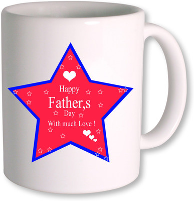 

PhotogiftsIndia Happy Fathers Day 106 Ceramic Mug(350 ml), White