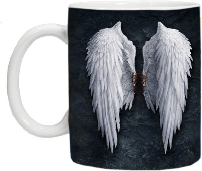

mahis fashion feathers Ceramic Mug(255 ml), Multicolor