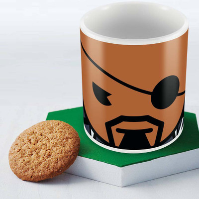 

Posterboy Kawaii - Nick fury Officially Licensed Ceramic Mug(350 ml)