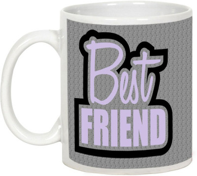 

AllUPrints Friendship Day Gifts - Best Friends Are Forever Ceramic Mug(325 ml), White