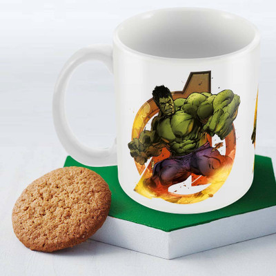 

Posterboy Hulk The Avenger Officially Licensed (Pack Of 1) Ceramic Mug(350 ml), Multicolor