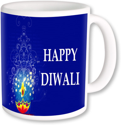 

PhotogiftsIndia Subh Deepawali 019 Ceramic Mug(325 ml), Multicolor