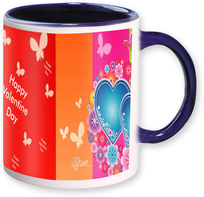 

Heyworlds happy valentine day gifts 036 Ceramic Mug(325 ml), Multicolor