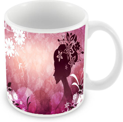 

Sleep Nature's SN-MG-885 Ceramic Mug(350 ml), Pink