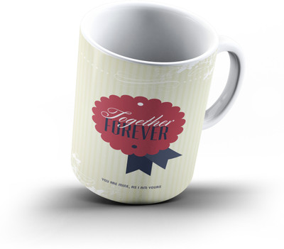 

Ucard Valentines Day Love562 Bone China, Ceramic, Porcelain Mug(325 ml), Multicolor