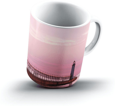 

Ucard Manistee North Pierhead Lighthouse Michigan2463 Bone China, Ceramic, Porcelain Mug(325 ml)